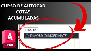 CURSO DE AUTOCAD GRATUITO - DIMORDINATE - Como usar