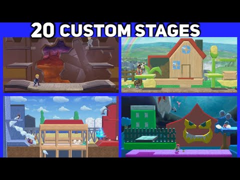 20 More High Effort Custom Stages For You By Me Smash Ultimate 