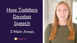 Toddler Speech Development [3 Main Areas - Speech therapist's explanation for parents of toddlers]