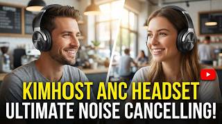 KIMHOST NOISE CANCELLING WIRELESS HEADPHONES
