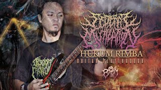 RIP SHIT  UP | SEDERAI MUTILATION - Hukum Rimba | Guitar Playthrough | BRUTAL MIND