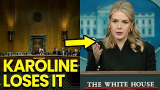 Karoline Runs from Oval in Gross Disaster