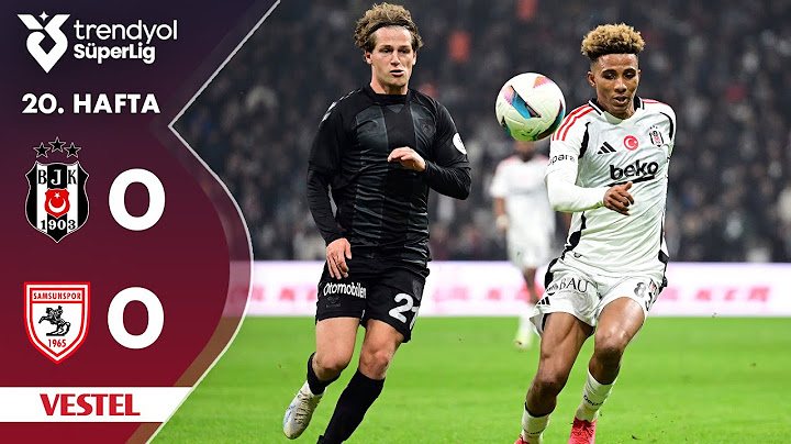 Vestel | Beşiktaş (0-0) Samsunspor - Highlights/Özet | Trendyol Süper Lig - 2024/25