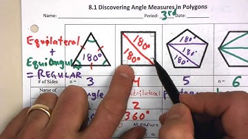 8.1 (2 of 2) Find Angle Measures in Polygons