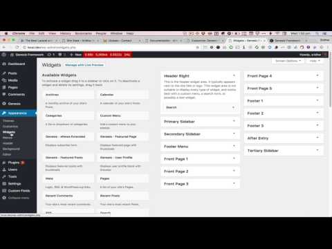 Dynamically generate Front page sections via Customizer in Genesis