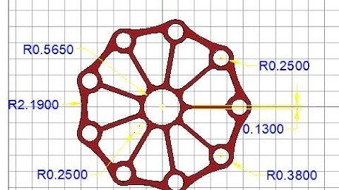 AutoCAD 2d Modeling of Multiport. How to use array command.