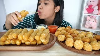 MUKBANG MOZZARELLA STICK & BALL