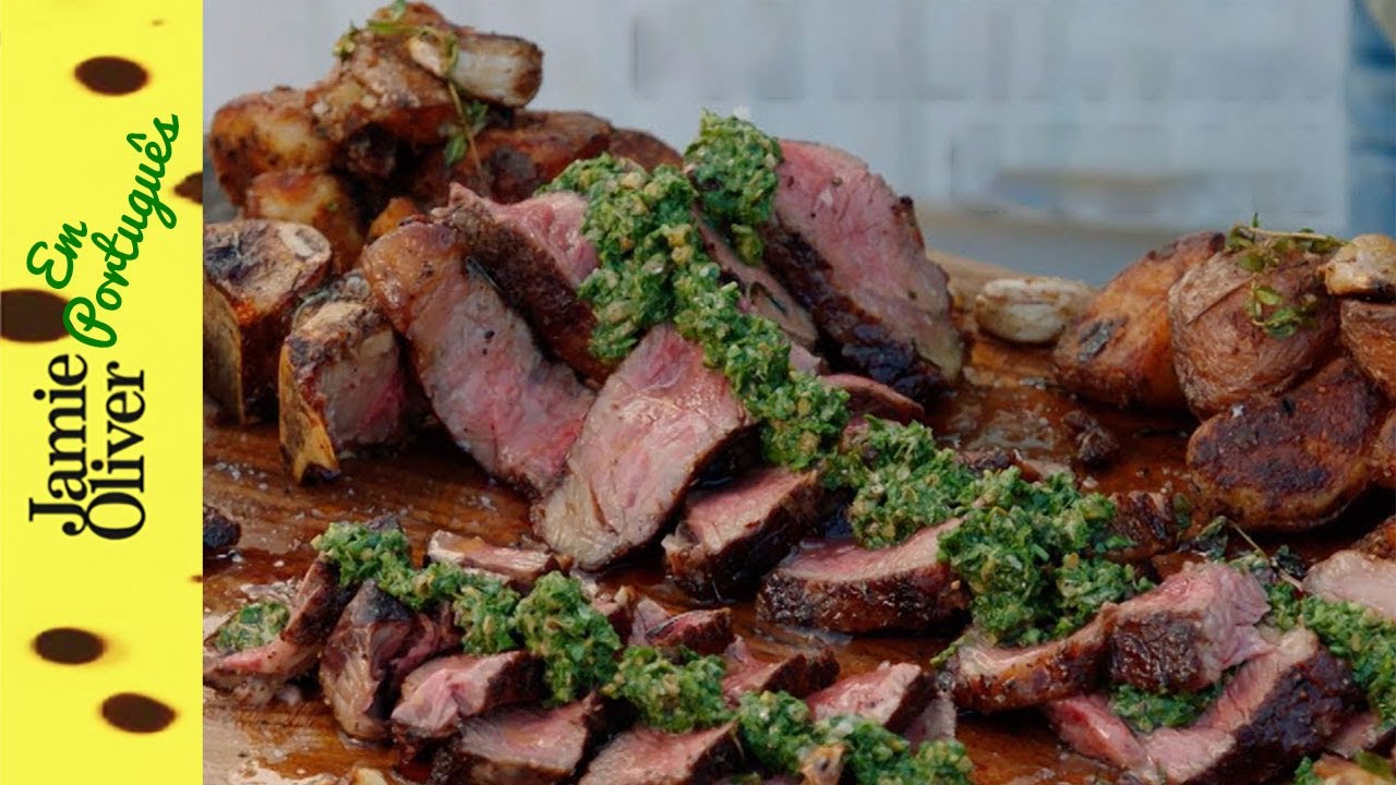 Bisteca Fiorentina | Banquete de Sexta à Noite | Jamie Oliver em Português