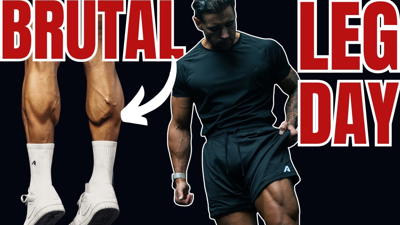 TRAIN WITH ME | BRUTAL LEG DAY - YouTube