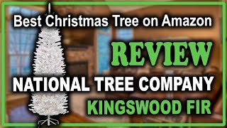 National Tree Company Kingswood Fir White Christmas Tree Review - Best Christmas Tree Reviews