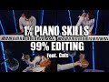 1% Piano Skills 99% Editing Skills (feat. Cats)