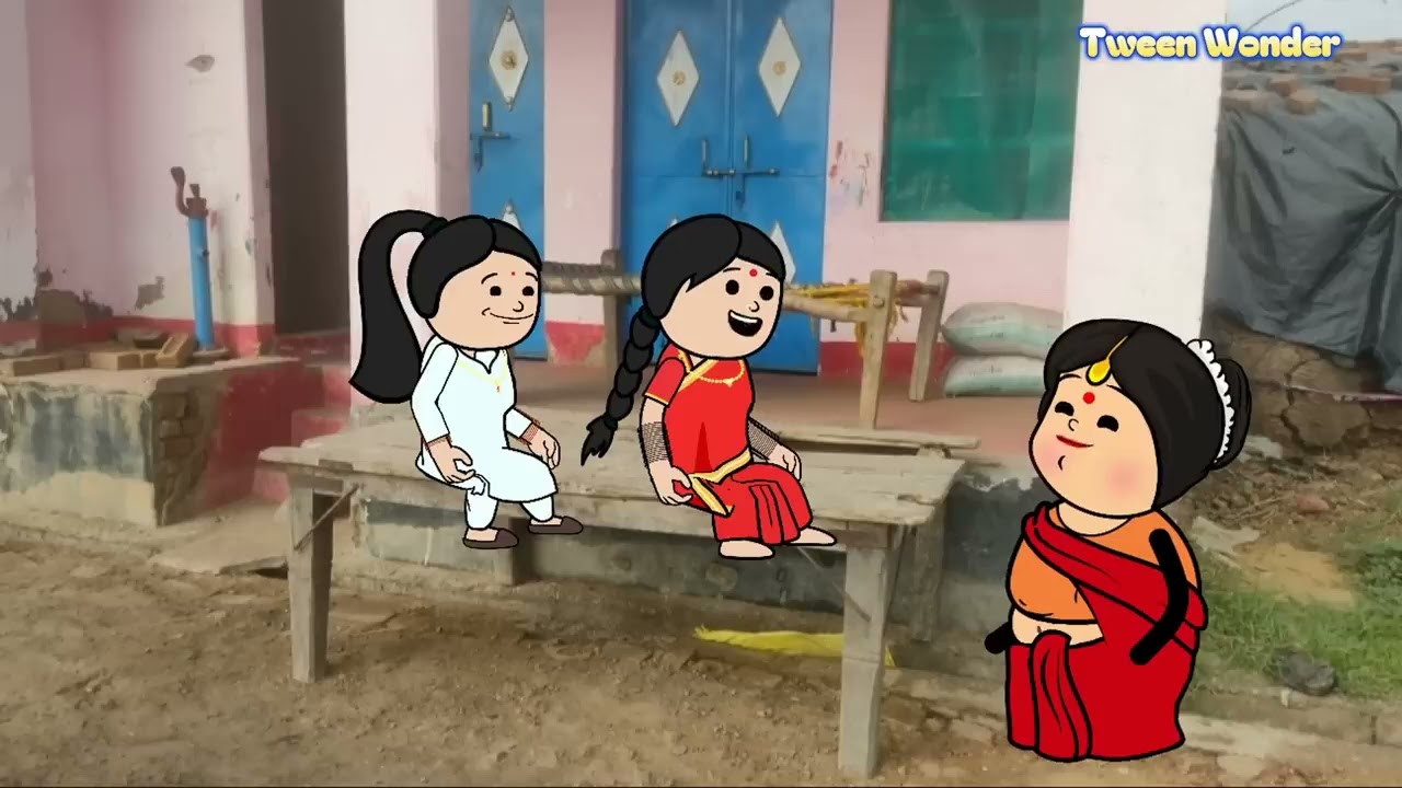 गधडिया के घर में दहेज की AC 😂 गर्मी का कहर | gadariya ki comedy | Comedy Video | cartoon video 2026