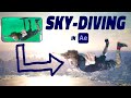 Green screen skydiving in after effects teaser