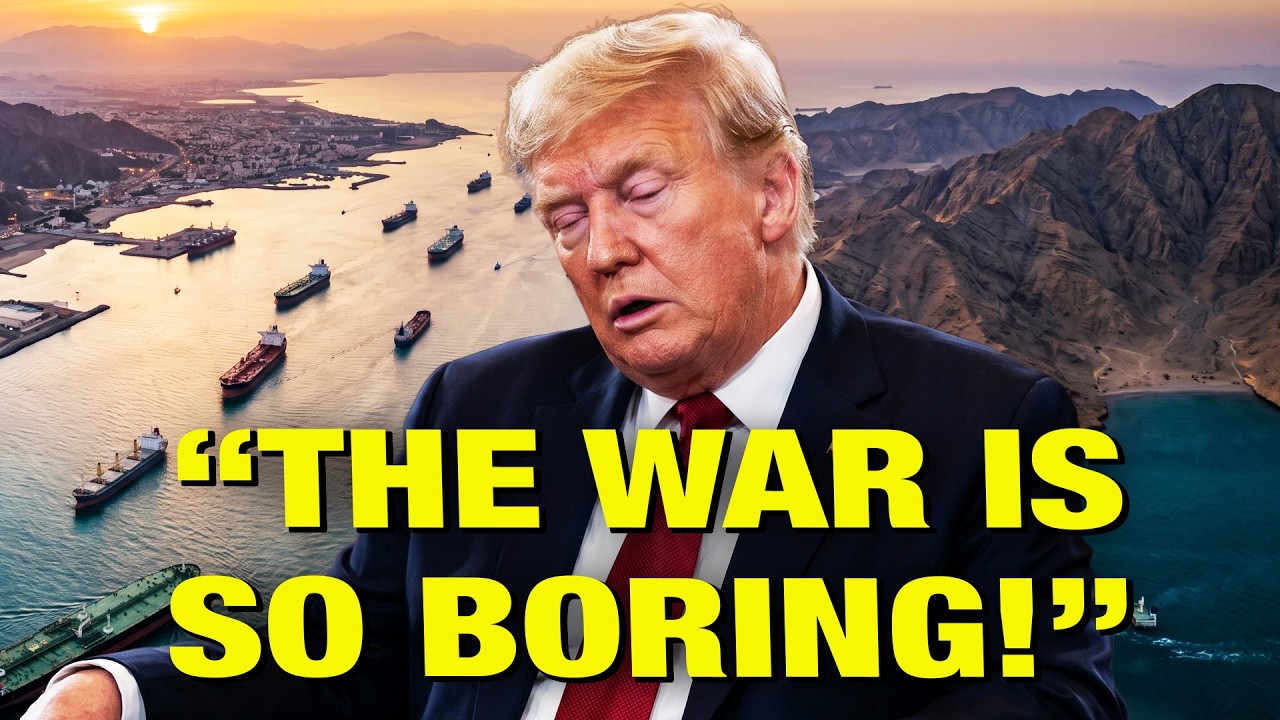 Trump Says He’s “Bored” Of Iran War! Marco Rubio BEGS the UN to Get Straight of Hormuz Open!