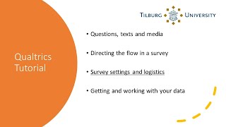 Celebrity Qualtrics tutorial 5.2 The survey settings: Naming, storing IP addresses and automatic emails Wealth