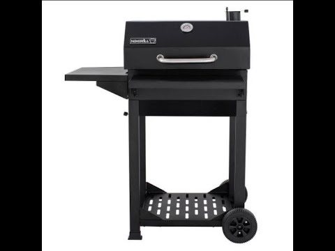 17.5 Charcoal Barrel Grill with Side Shelf