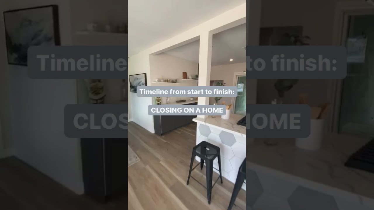 Timeline of Closing on a Home