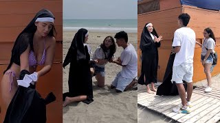 Cami Valencia Nun Makes Couple Fighting 