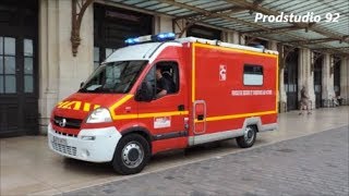 SDIS 33 VSAV en intervention Sapeurs-Pompiers de Bordeaux