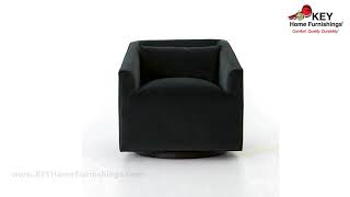 Four Hands York Swivel Chair Cken-10847-197 Key Home