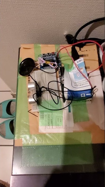 arduino+超音波センサー+録再ボード - YouTube