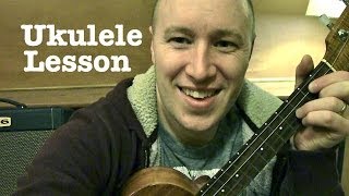 Video thumbnail of "We Are Young- Ukulele Lesson - Fun.  (Glee) Todd Downing"