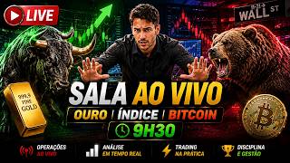 SALA AO VIVO | OURO, BITCOIN E US500 | 19/06/26