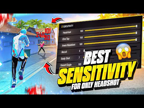 Best Sensitivity Setting For Headshot || Free Fire Secret Trick 2023 || FireEyes Gaming