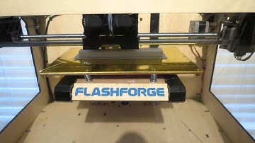 3D Printing Timelapse | Picatinny Rail Test | Flashforge Creator