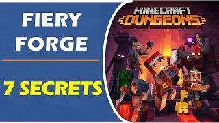Fiery Forge All Secrets Locations Minecraft Dungeons