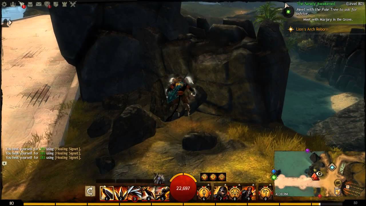 Guild Wars 2: Postern Ward Vista in New Lion's Arch - Vista Spotter