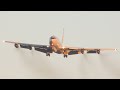 4k us air force e8 joint stars takeoff and landing etar