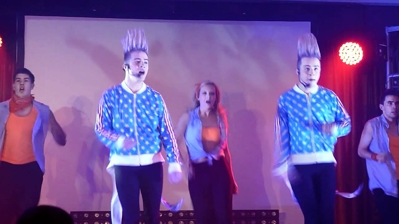 Jedward Singing 'What's Your Number?' Letterkenny (8.30pm Show) 5/7/12