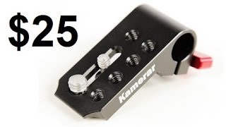 $25 Kamerar Pico plate Review: Little 15mm mounting clamps for your camera & Accessories.