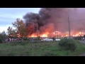 Пожар в Санчурске 06.07.2012