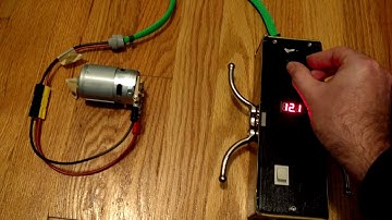 Portable motor control for prototype testing