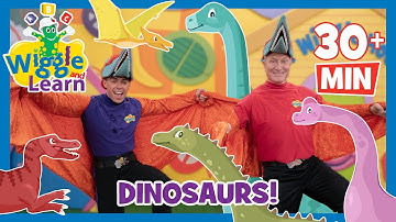 Dinosaur Fun for Kids with The Wiggles 🦖 Wiggle and Learn 🦕