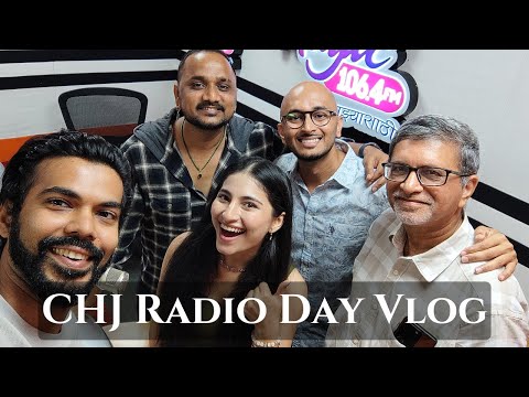 CHJ Radio Day Vlog @saigodbole