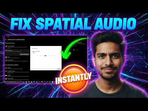 How to Fix Spatial Audio Not Available in Windows 10 | Step-by-Step Guide