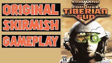 Original skirmish gameplay of tiberian sun - command and conquer