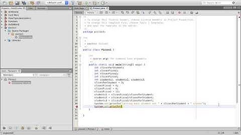Java - Tutorial 4 - A Pizza Program!