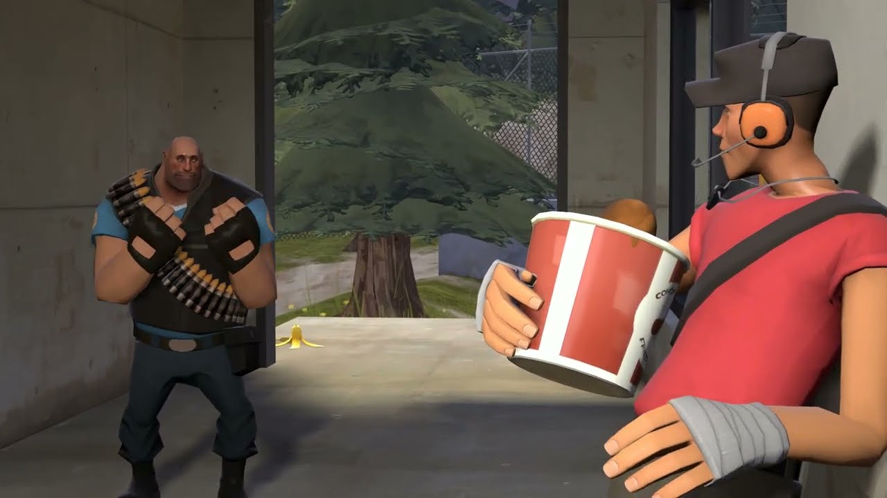 [SFM] Heavy Dies From A Banana