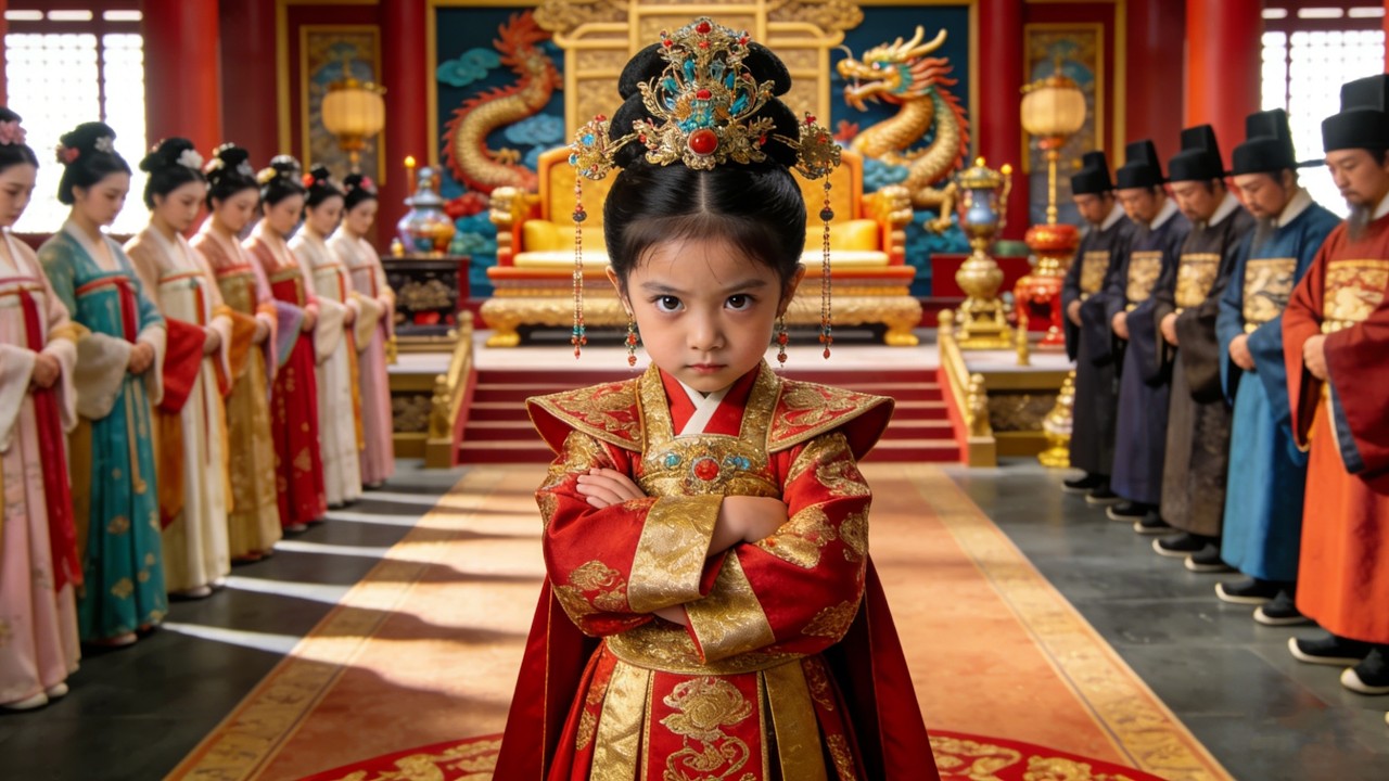 Transmigrated As 1Yro Empress, She Can Hear Everyone's Inner Voice and Drives Out Evil Concubines!