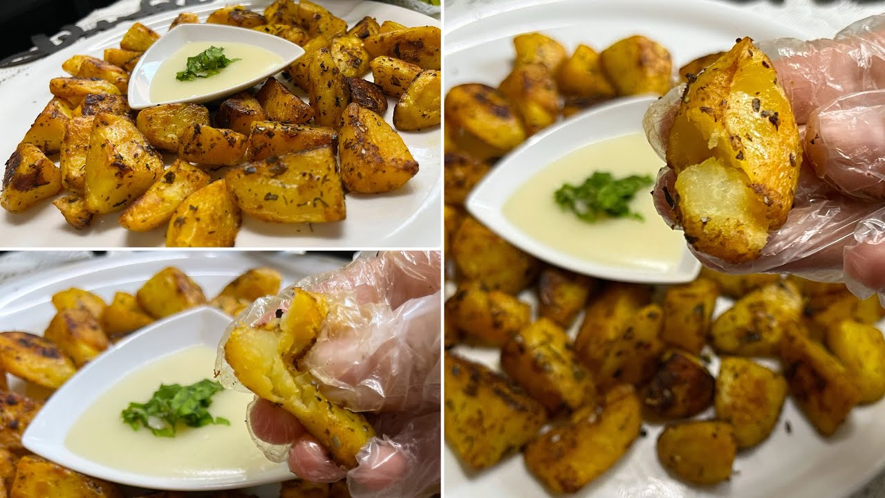 بطاطس التيك توك ⁉️🤩 ترند البطاطس بتتبيلة روعه الطعم هتدمنوهااا 