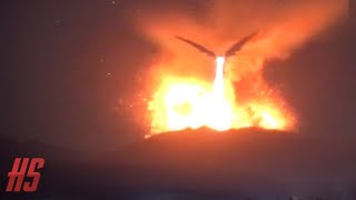 "Fire-Breathing Dragon Destroys Temple on Japanese Mountain" August 9, 2021 | HollywoodScotty VFX screenshot 4