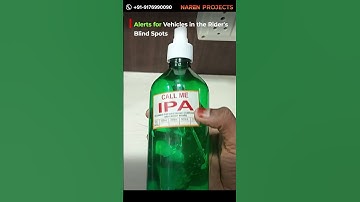 Project Demo of "Smart Helmet with Advance Driver Assistance System" #project #engineering #srm #vit