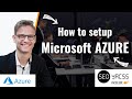How to setup Microsoft Azure cloud account