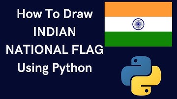 Draw Indian national flag | Python project video | Turtle | use tutorial | Animation | Kult_Kreative
