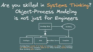 Learn Systems Thinking with ObjectProcess Modeling in PKM