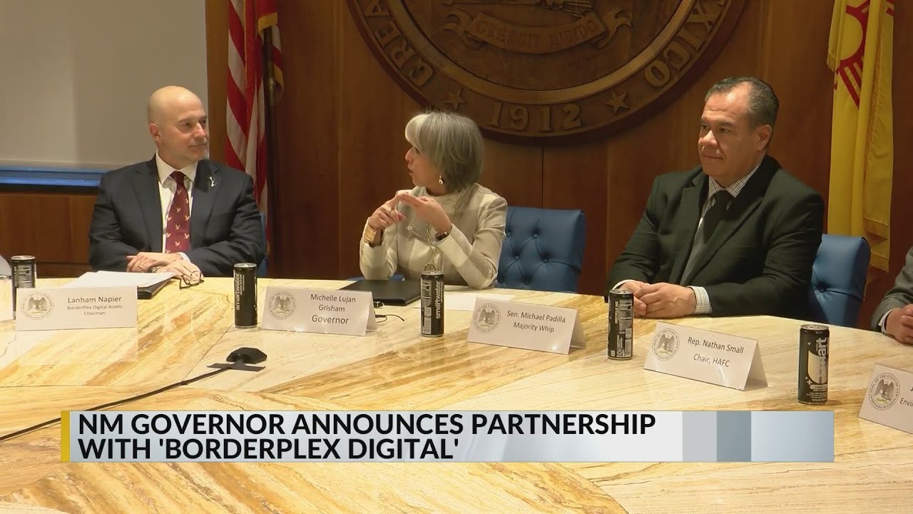 New Mexico Governor announces partnership with Borderplex Digital Assets